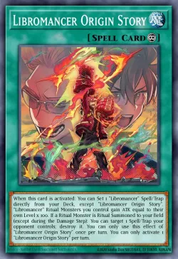 Libromancer Origin Story #EN063 · Yu-Gi-Oh!