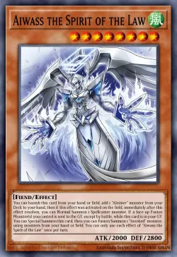 Aiwass, Divine Spirit of the Law #EN016 · Yu-Gi-Oh!