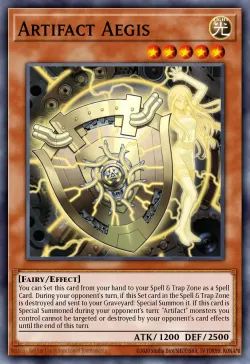 Artifact Aegis #EN009 · Yu-Gi-Oh!