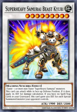 Superheavy Samurai Beast Kyubi 「EN」