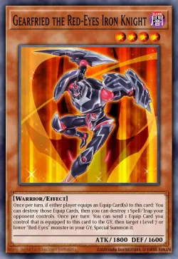 Gearfried the Red-Eyes Iron Knight 「EN」