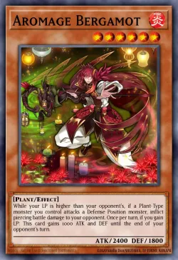 Aromage Bergamot #EN037 · Yu-Gi-Oh!