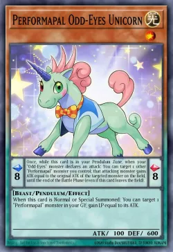 Performapal Odd-Eyes Unicorn 「EN」