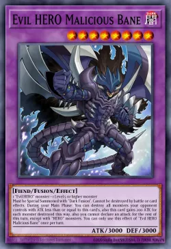 Evil HERO Malicious Bane 「EN」