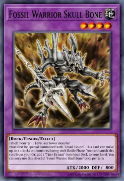 Fossil Warrior Skull Bone #EN008 · Yu-Gi-Oh!