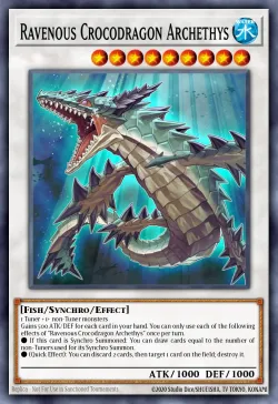 Ravenous Crocodragon Archethys 「EN」
