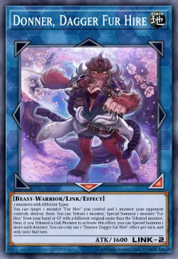 Donner, Dagger Fur Hire 「EN」