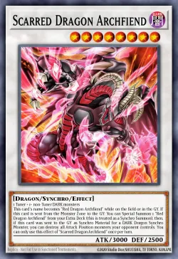 Scarred Dragon Archfiend 「EN」