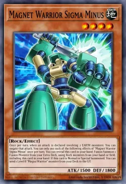 Magnet Warrior Sigma Minus 「EN」