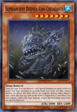 Superancient Deepsea King Coelacanth 「EN」