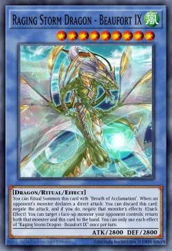 Raging Storm Dragon - Beaufort IX 「EN」