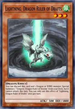 Lightning, Dragon Ruler of Drafts 「EN」