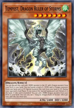 Tempest, Dragon Ruler of Storms 「EN」