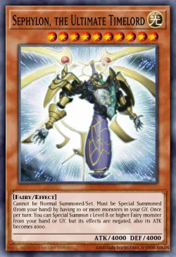Sephylon, the Ultimate Timelord 「EN」