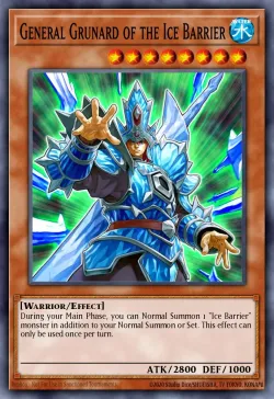 General Grunard of the Ice Barrier 「EN」