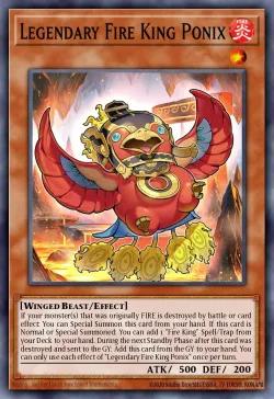 Legendary Fire King Ponix 「EN」