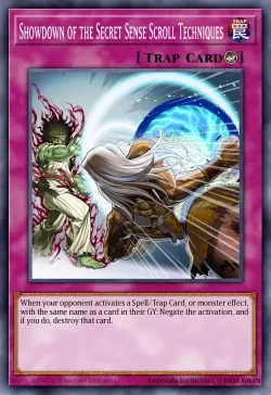 Showdown of the Secret Sense Scroll Techniques 「EN」