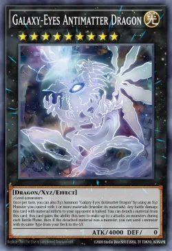 Galaxy-Eyes Antimatter Dragon #EN124 · Yu-Gi-Oh!