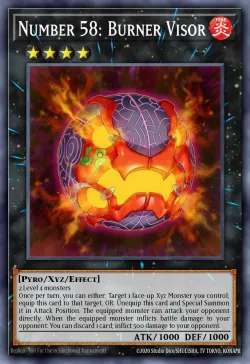 Number 58: Burner Visor 「EN」