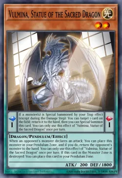 Vulmina, Statue of the Sacred Dragon 「EN」