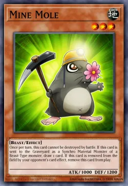 Mine Mole #EN014 · Yu-Gi-Oh!