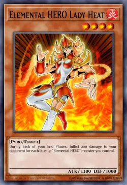 Elemental HERO Lady Heat 「EN」