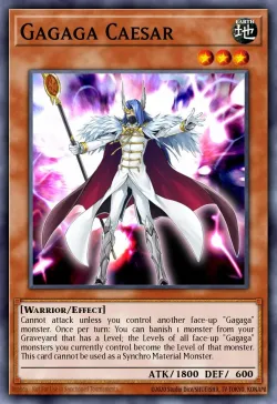 Gagaga Caesar #EN001 · Yu-Gi-Oh!