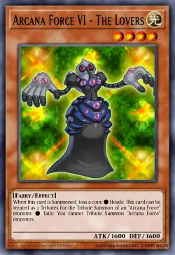 Arcana Force VI - The Lovers #EN012 · Yu-Gi-Oh!