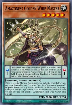 Amazoness Golden Whip Master 「EN」