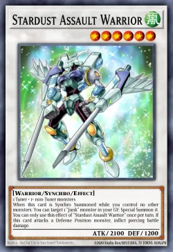 Stardust Assault Warrior 「EN」