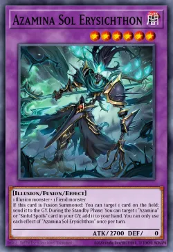 Azamina Sol Erysichthon #EN032 · Yu-Gi-Oh!