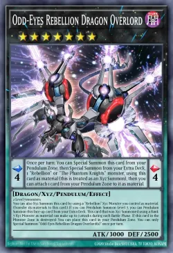 Odd-Eyes Rebellion Dragon Overlord #EN004 · Yu-Gi-Oh!