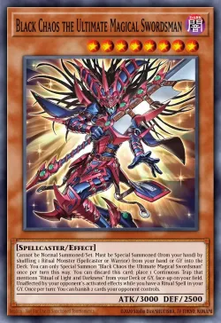 Black Chaos #EN001 · Yu-Gi-Oh!