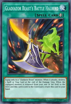 Gladiator Beast's Battle Halberd 「EN」