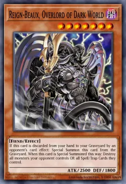 Reign-Beaux, Overlord of Dark World 「EN」